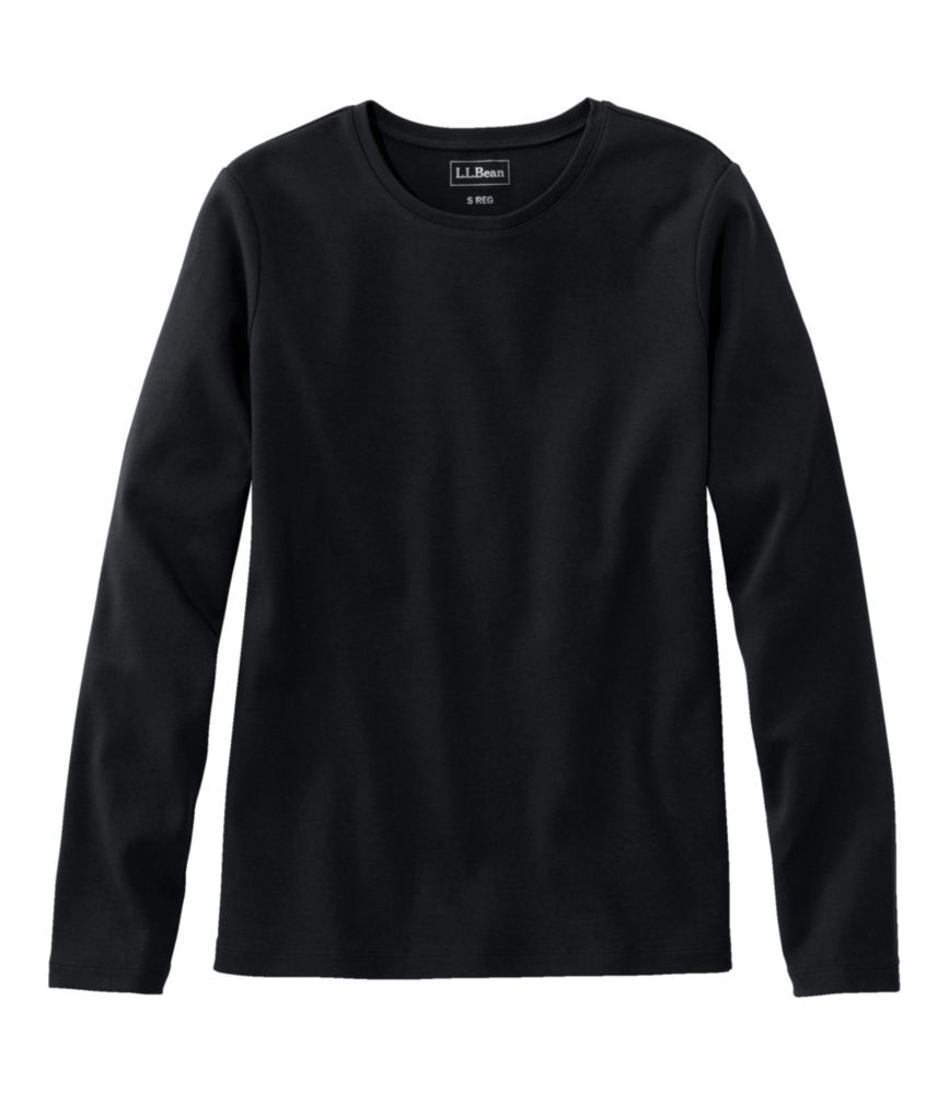 Women's L.L.Bean Tee, Long-Sleeve Crewneck - US 2399