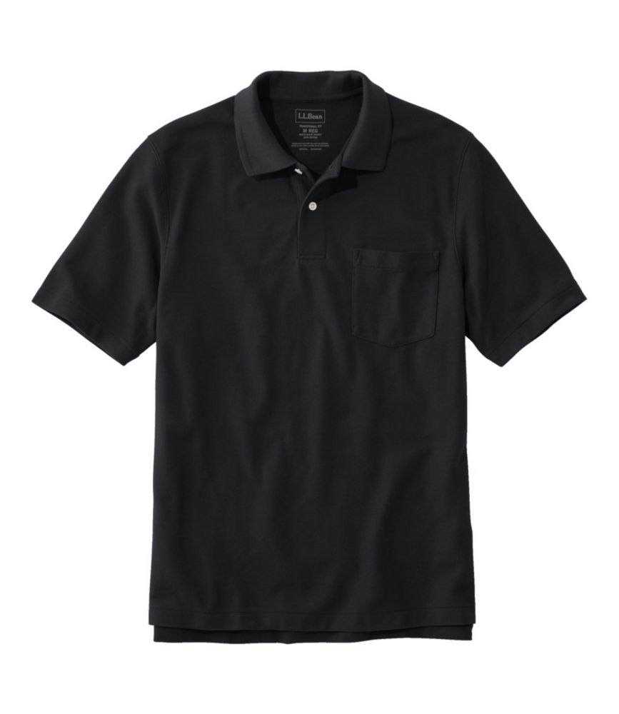Men's Premium Double L® Polo, Hemmed Short-Sleeve with Pocket - US 9342