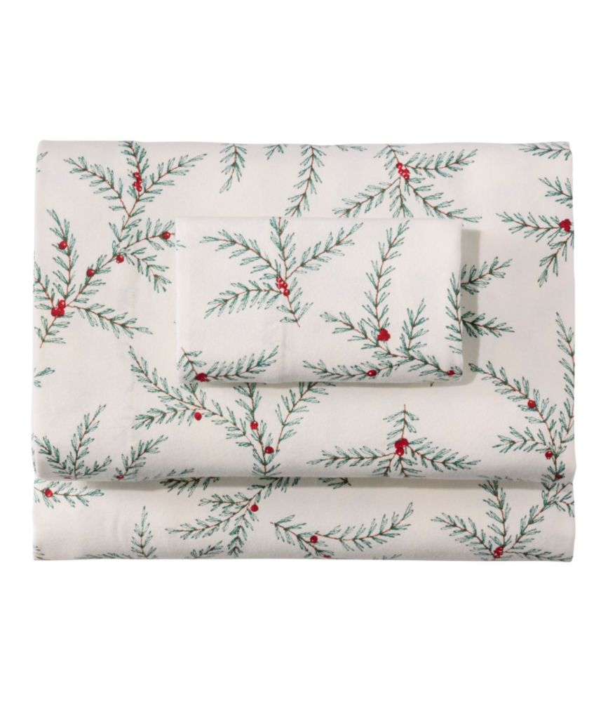 Holiday Pine Flannel Sheet Set - US 9100