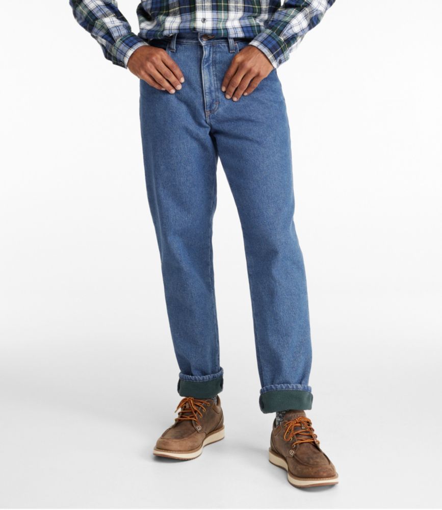 Men's Double L® Jeans, Classic Fit, Fleece-Lined - US 6102