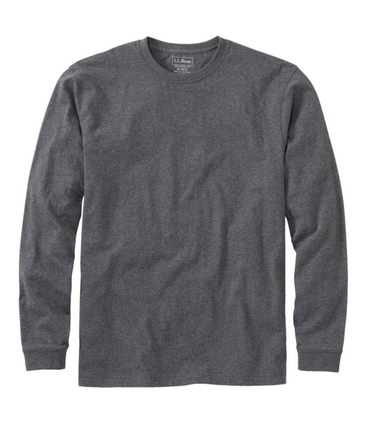 Men's Carefree Unshrinkable Tee, Traditional Fit, Long-Sleeve - US 5784