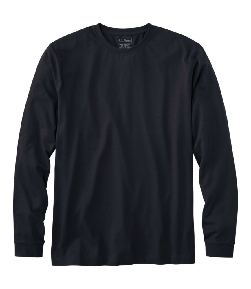Men's Carefree Unshrinkable Tee, Traditional Fit, Long-Sleeve - US 0969