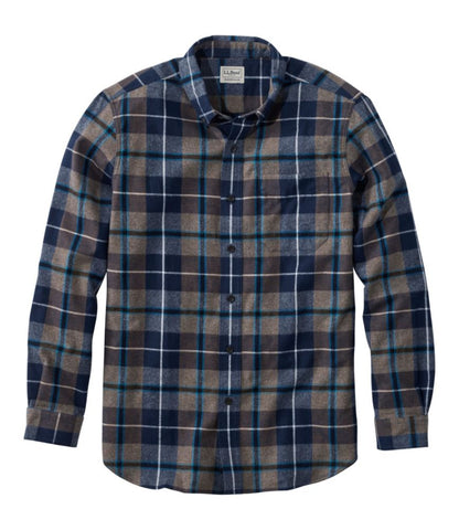 Men's Scotch Plaid Flannel Shirt, Traditional Fit - US 7653