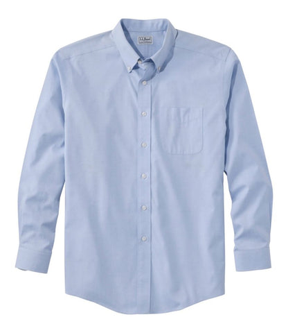 Men's Wrinkle-Free Pinpoint Oxford Cloth Shirt, Traditional Fit - US 5022