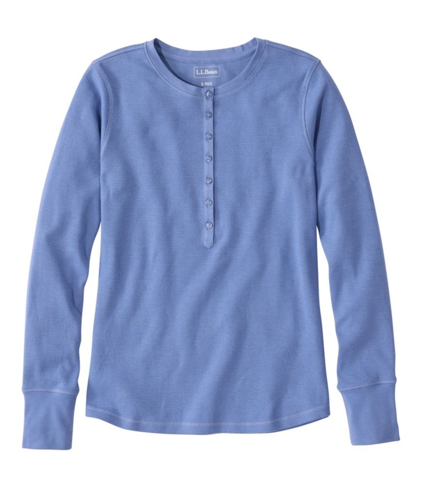 Women's Waffle-Knit Henley - US 2622