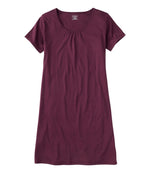 Women's Supima® Nightgown, Short-Sleeve - US 3714