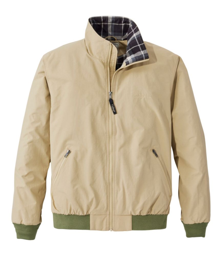Men's Warm-Up Jacket, Flannel-Lined - US 7419