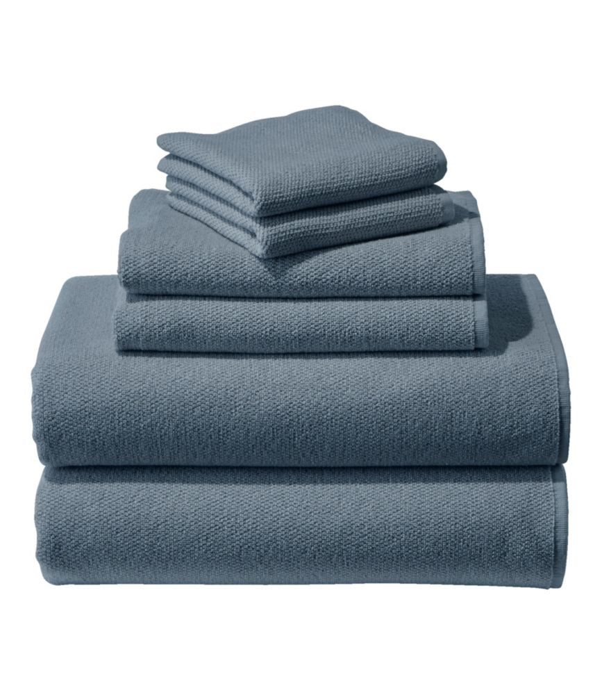 Organic Textured Cotton Towel Set - US 7738