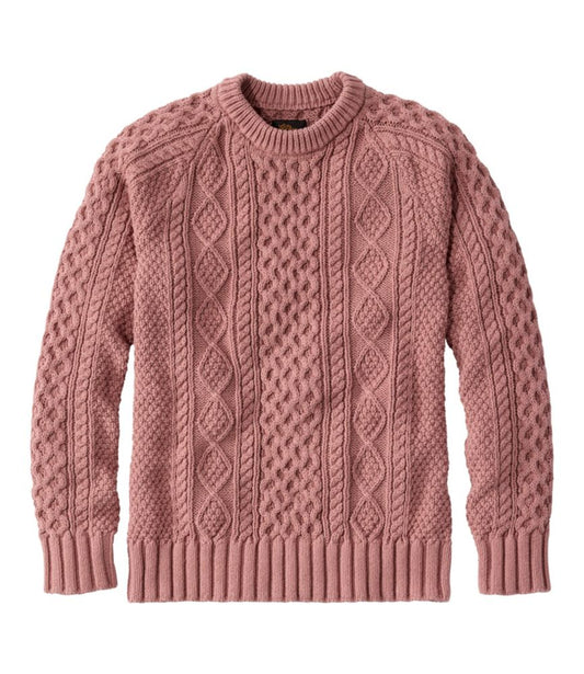 Men's Signature Cotton Fisherman Sweater - US 6955