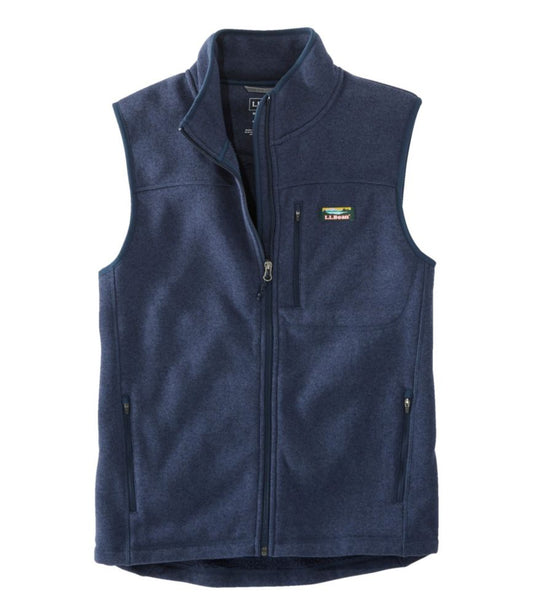 Men's Bean's Sweater Fleece Vest - US 9628