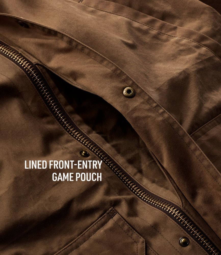 Men's Double L Waxed-Cotton Upland Coat - US 9076