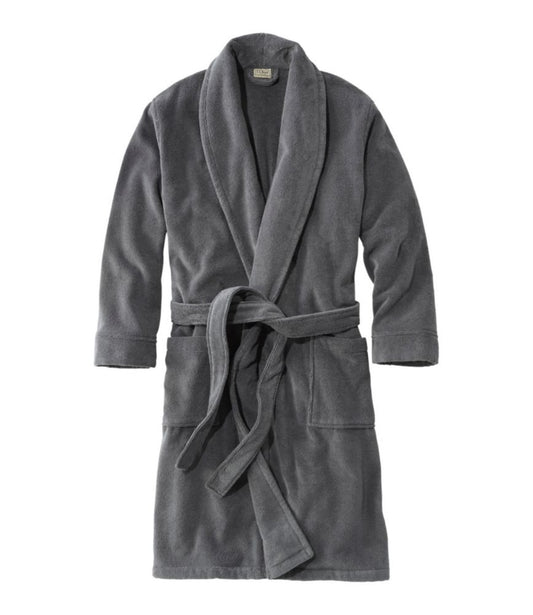 Men's Terry Cloth Cotton Robe - US 7733