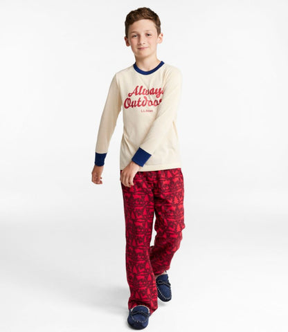 Kids' L.L.Bean Flannel Pajamas - US 0346