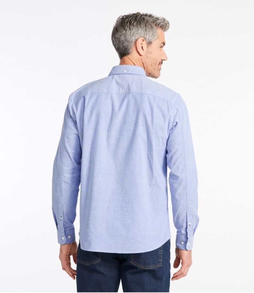 Men's Comfort Stretch® Oxford Shirt, Slightly Fitted Untucked Fit - US 6483