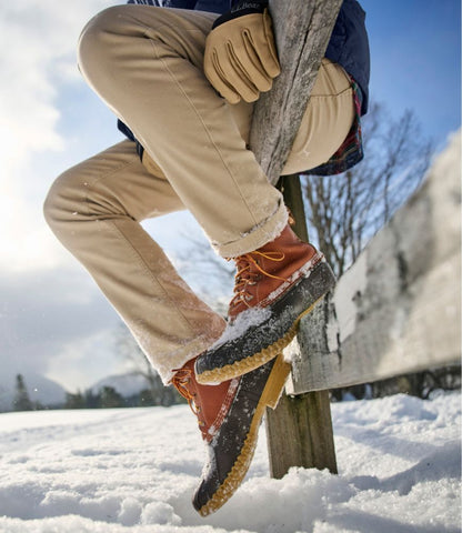Men's Bean Boots, 8" Shearling-Lined Insulated - US 5593