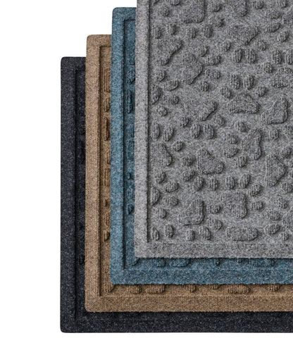 Recycled Waterhog Dog Mat, Scattered Paws - US 8472