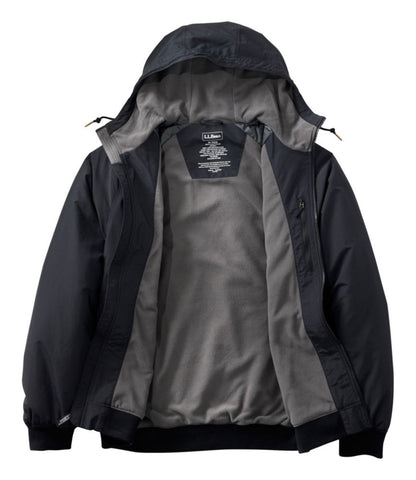 Men's Insulated 3-Season Bomber Hooded Jacket - US 0000