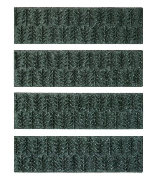 Everyspace Recycled Waterhog Mat, Stair Treads, Set of Four, Trees - US 9625