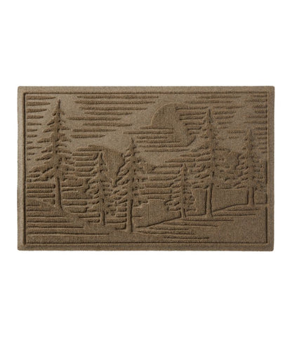 Everyspace Recycled Waterhog Doormat, Pine Trees - US 7584