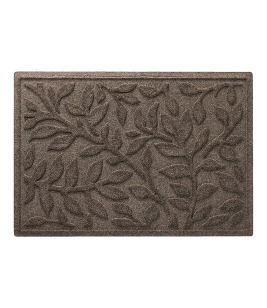Heavyweight Recycled Waterhog Doormat, Woodland Leaf - US 1669