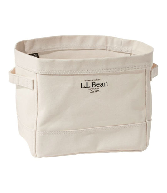 Canvas Storage Tote, Rectangular - US 2848