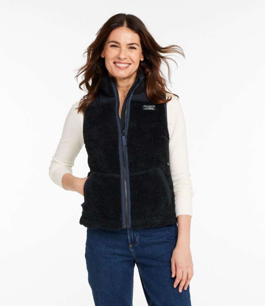 Women's Bean's Sherpa Fleece Vest - US 7874