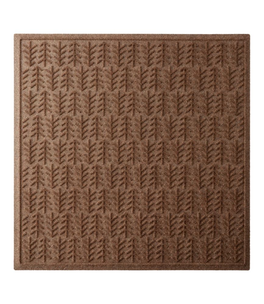 Everyspace Recycled Waterhog Mat, Square, Trees - US 8151