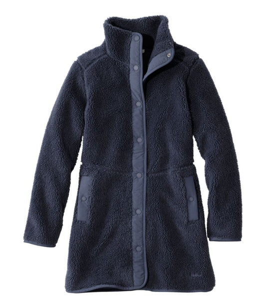 Women's Bean's Sherpa Fleece Coat - US 7611