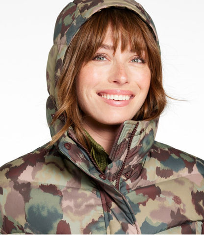 Women's Popham Puffer Jacket, Print - US 4707