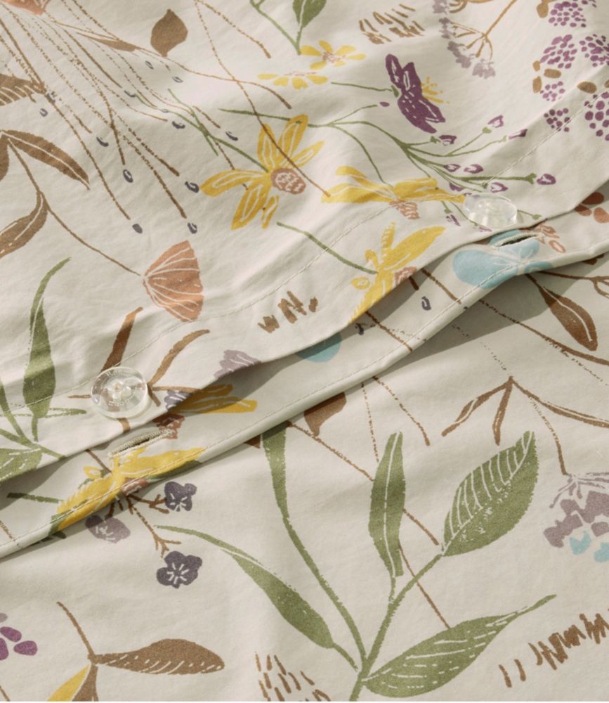 Birch Floral Percale Comforter Cover Collection - US 6578