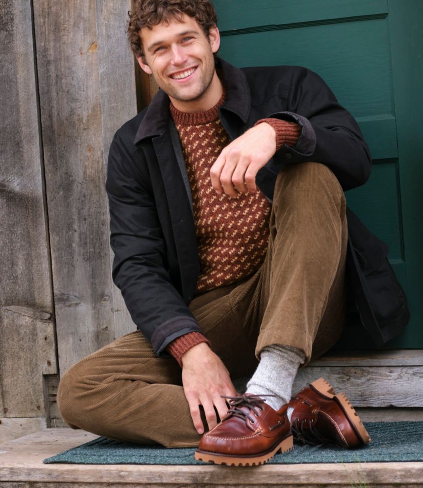 Men's Allagash Handsewn Mocs, 3-Eye - US 1446