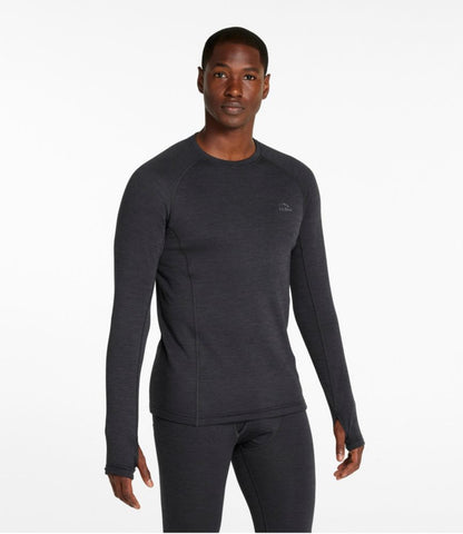 Men's L.L.Bean Midweight Base Layer Crew Top - US 3163