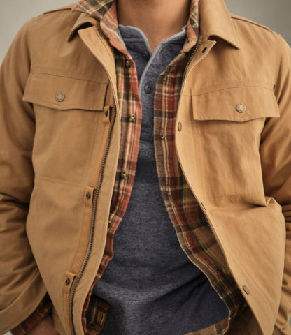 Men's Bean's Insulated Utility Jacket - US 9866