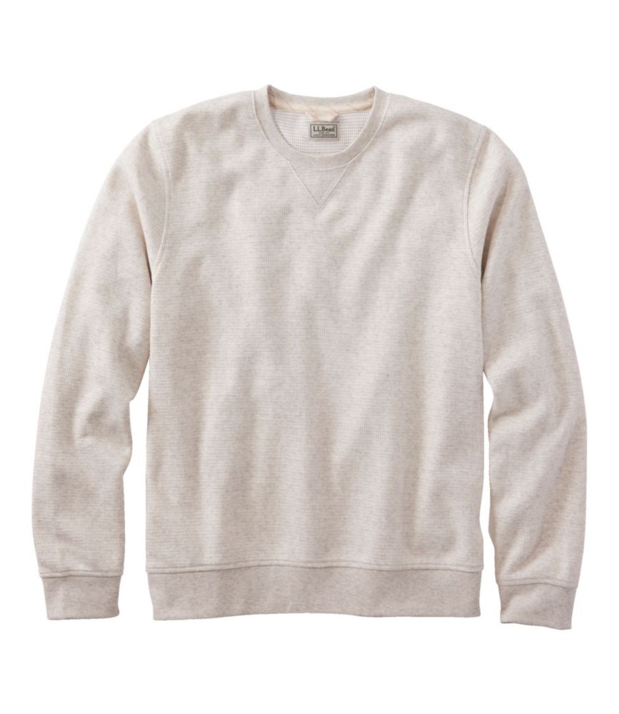Men's All Seasons Textured Sweats, Crewneck - US 9568