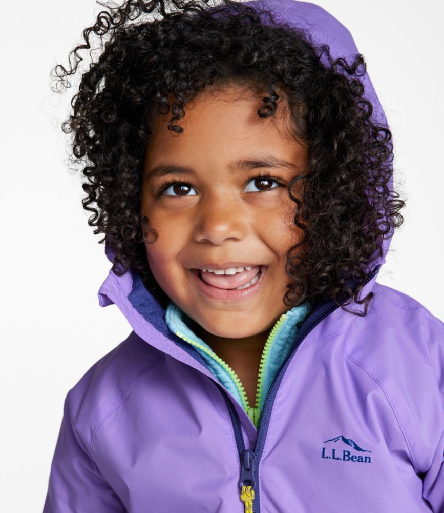 Kids' Wind and Rain Jacket, Lined - US 2667