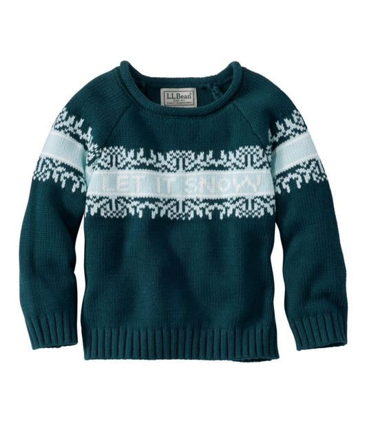 Infants' and Toddlers' Cotton Rollneck Sweater - US 5169