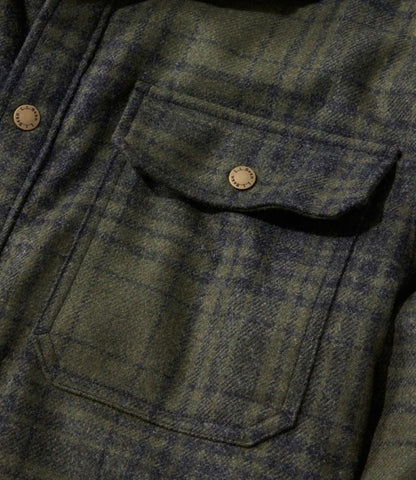 Men's Maine Guide Lightweight Lined Wool Field Shirt, Plaid - US 3276