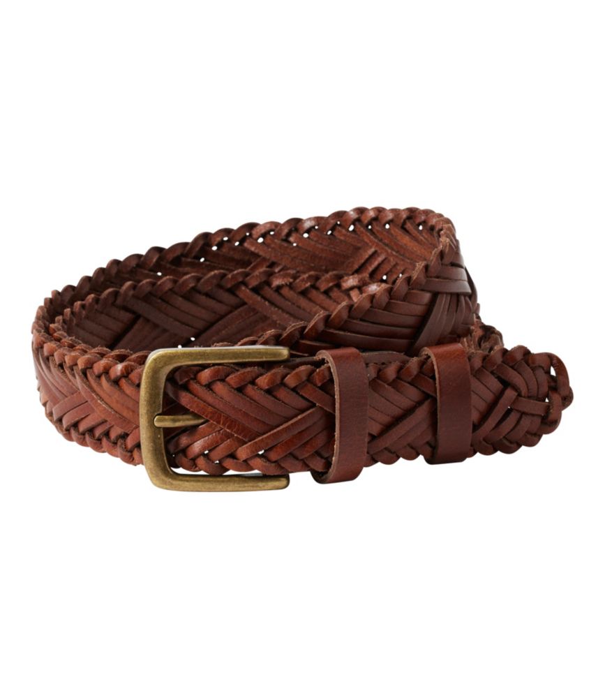 Women's L.L.Bean Braided Leather Belt - US 4872