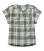 Women's L.L.Bean Day Breeze Shirt, Short-Sleeve Popover - US 4239