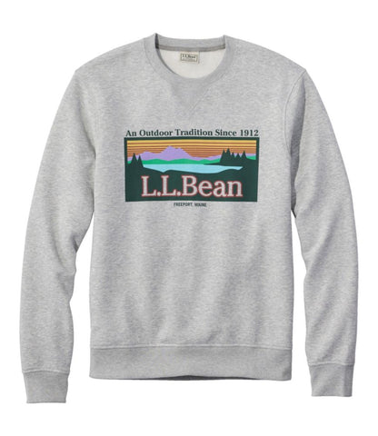 Men's Essential Graphic Sweatshirts, Crewneck - US 4596