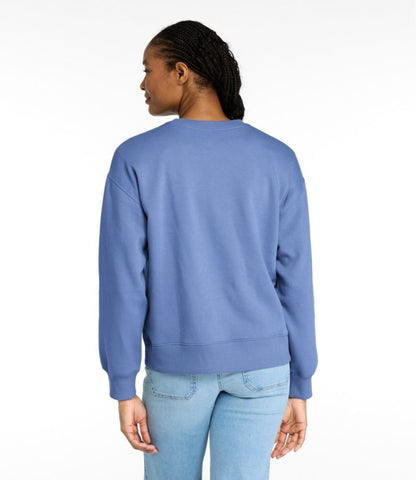 Women's Essential Sweatshirt, Crewneck Logo - US 3474
