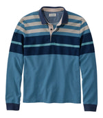 Men's Casco Bay Rugged Polo, Long-Sleeve, Stripe - US 9727