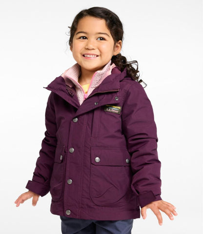Kids' L.L.Bean Mountain Classic 3-in-1 Fleece Jacket - US 9895