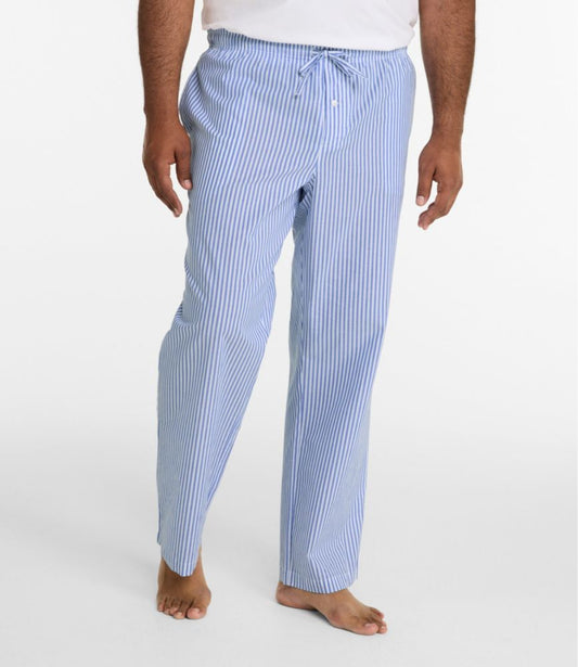 Men's Bean's Poplin Sleep Pants - US 6375