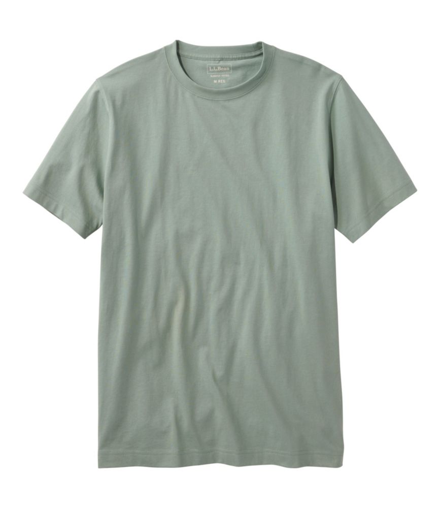 Men's Carefree Unshrinkable Tee, Slightly Fitted, Short-Sleeve - US 1125