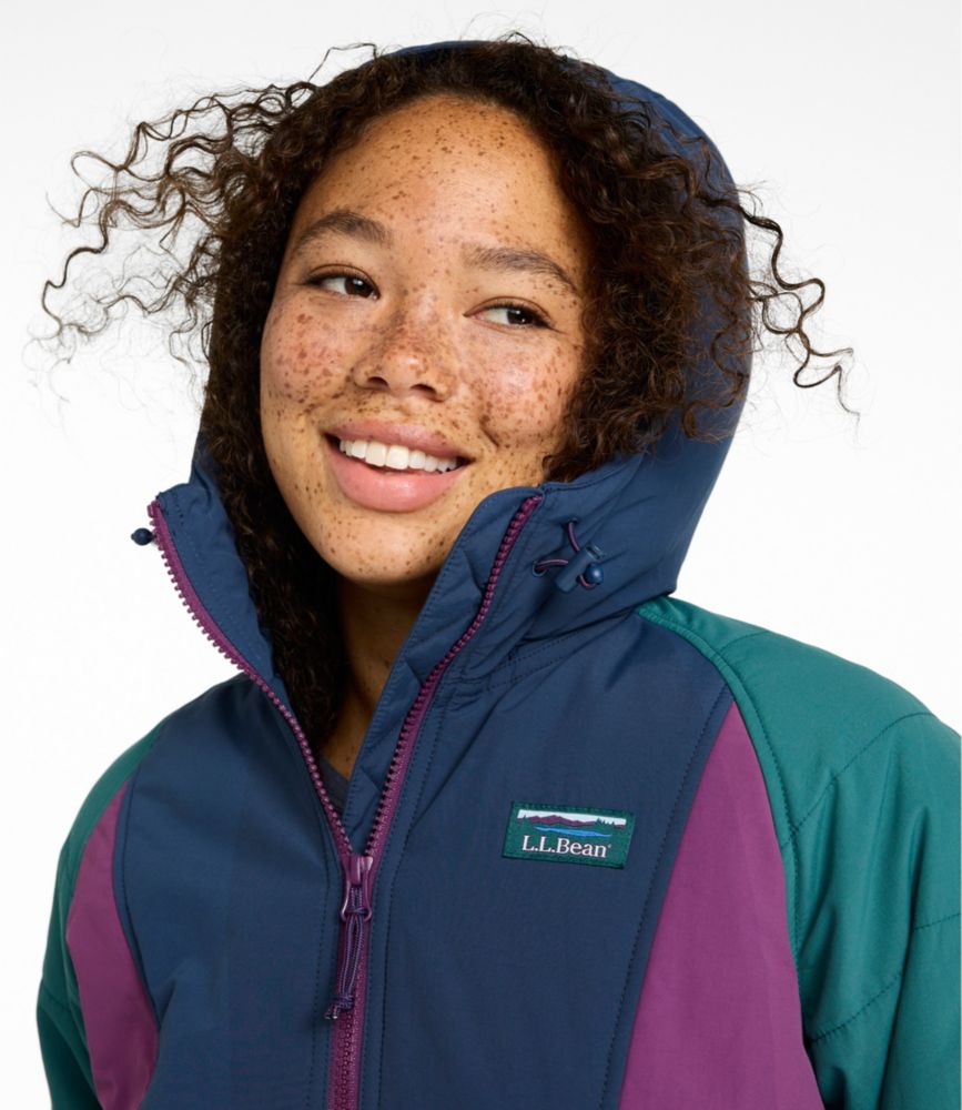 Women's Mountain Classic Insulated Anorak, Colorblock - US 5758