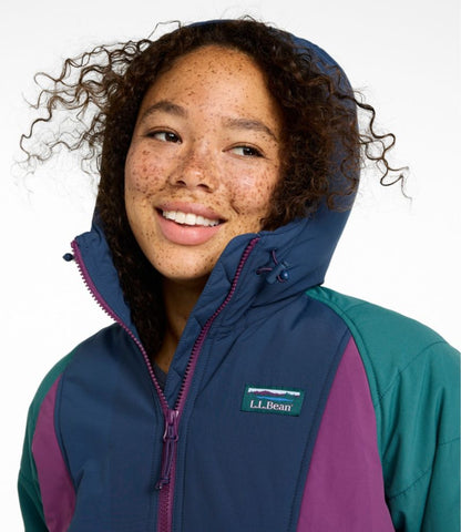 Women's Mountain Classic Insulated Anorak, Colorblock - US 5758