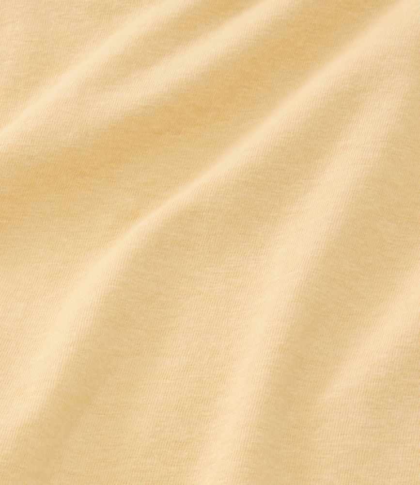 Women's Lakeside Linen/Cotton Tee, Short-Sleeve Embroidered Splitneck - US 5063